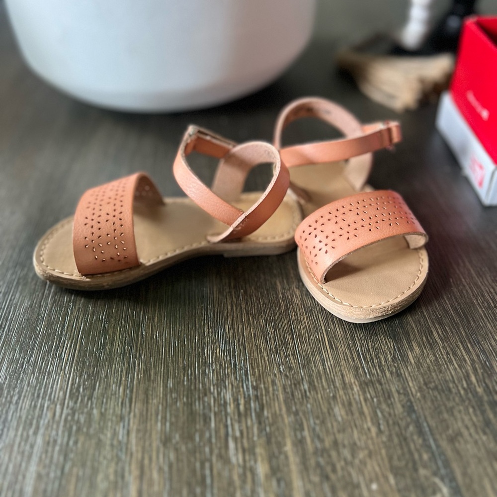 Kids Tan Sandals